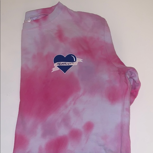 Custom yoga pullover!💜💖 - Picture 2 of 3